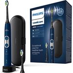 Philips Sonicare HX6871/47 ProtectiveClean 6100 Elektrische Zahnbürste, wiederaufladbar, Marineblau