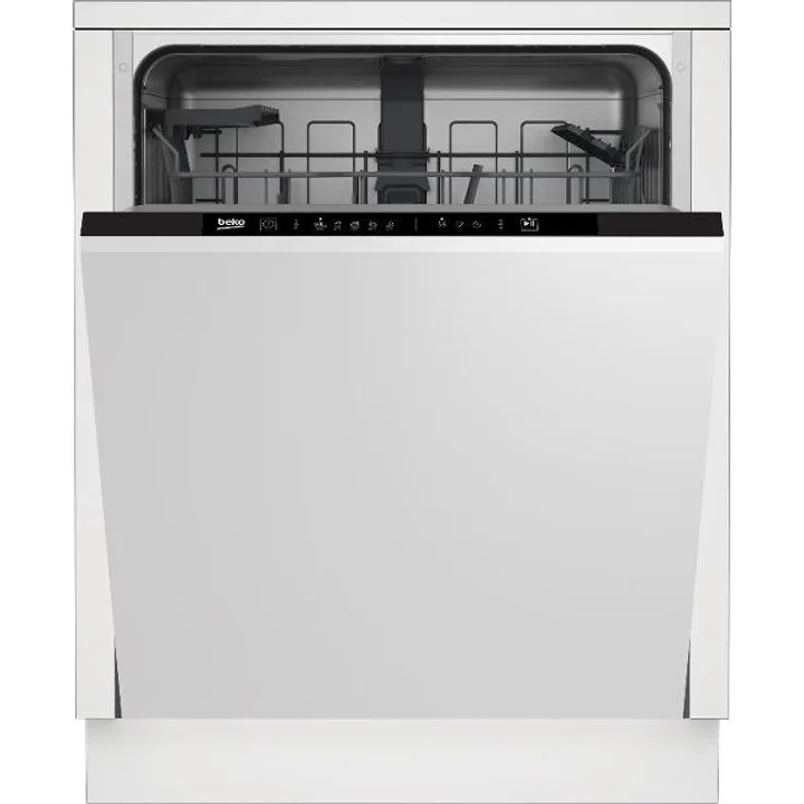 BEKO BDIN16O44W Einbau-Geschirrspüler, vollintegriert 60 cm, 14 Maßgedecke, flüsterleiser Betrieb, SelfDry-Technologie