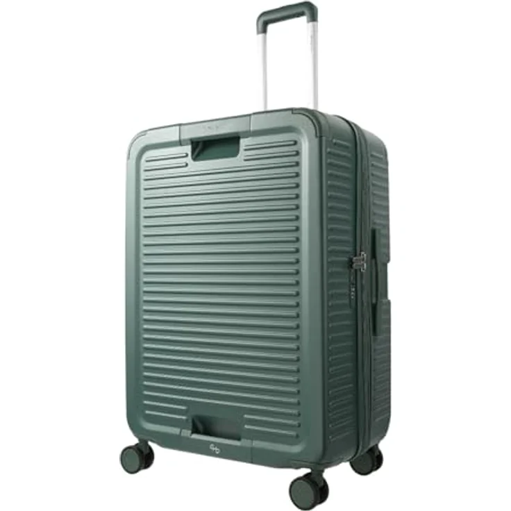 Hedgren Trolley Raku Yuno 30" / 75 cm Expandable Spinner, dunkelgrün, 106-114,5 Liter Volumen, TSA-Zahlenschloss, robustes Polycarbonat – Bild 2
