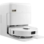 Roborock Qrevo MaxV (mit RDS), Weiß Saugroboter mit automatischer Nachfüll- und Trocknungsstation, 7000 Pa Saugkraft, Wischmopp-Funktion, kompatibel mit Google Assistant und Amazon Alexa