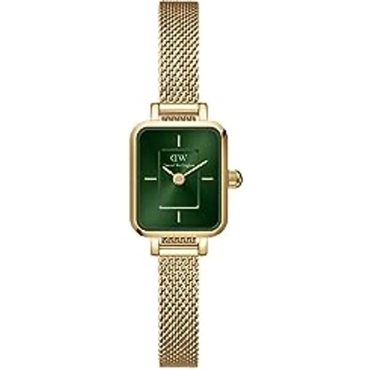 Daniel Wellington Quadro Uhr 15.4x18.2mm Double Plated Stainless Steel (316L) Gold