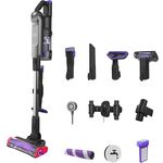 BLACK+DECKER 4in1 Akku-Stielstaubsauger mit Digital-Motor (21,6V, 4.0Ah), beutellos, Elektrobürste, 2 Saugstufen, kabellos inkl. Akku und Ladegerät - BHFEA640WG, weiß