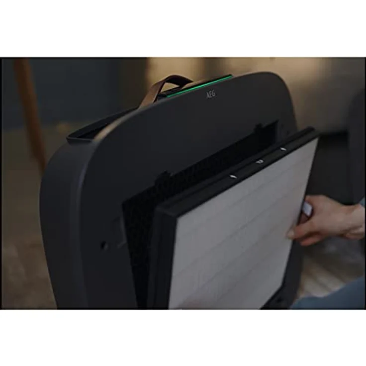 AEG AFWFRH3 FRESH Filter (Passend für AX51 & AX71 Luftreiniger, hochwirksam gegen unangenehme Gerüche, Aktivkohlefilter, reine Luft, optimale Filtration, lange Lebensdauer, grau) – Bild 4