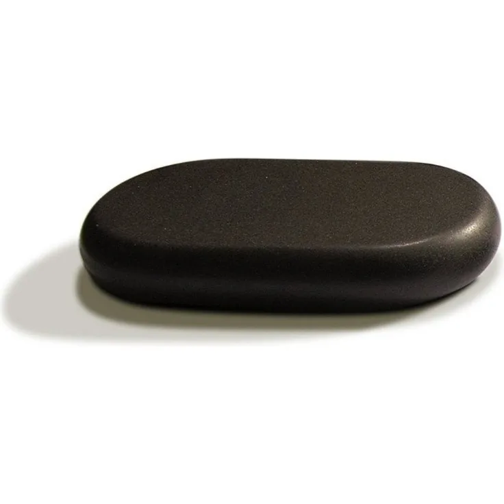 Habys Massageliege Hot Stone Massagestein XXL 11,7 x 7,7 x 2,7 cm, Basalt