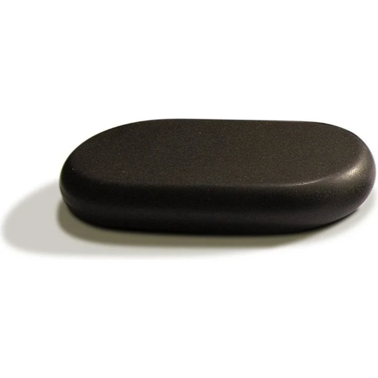 Habys Massageliege Hot Stone Massagestein XXL 11,7 x 7,7 x 2,7 cm, Basalt