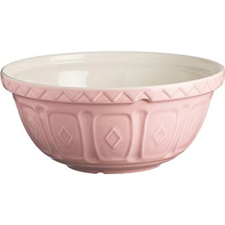 Mason Cash Farbe Mix Powder Pink S18 Splitterfest Steingut 26 cm Rührschüssel – Bild 2