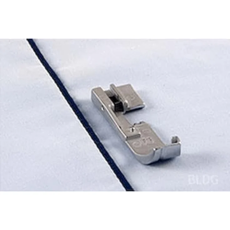 baby lock Nähmaschine Paspelfuß 5mm, Profi-Fuß für exakte Paspel- und Kederarbeiten – Bild 3