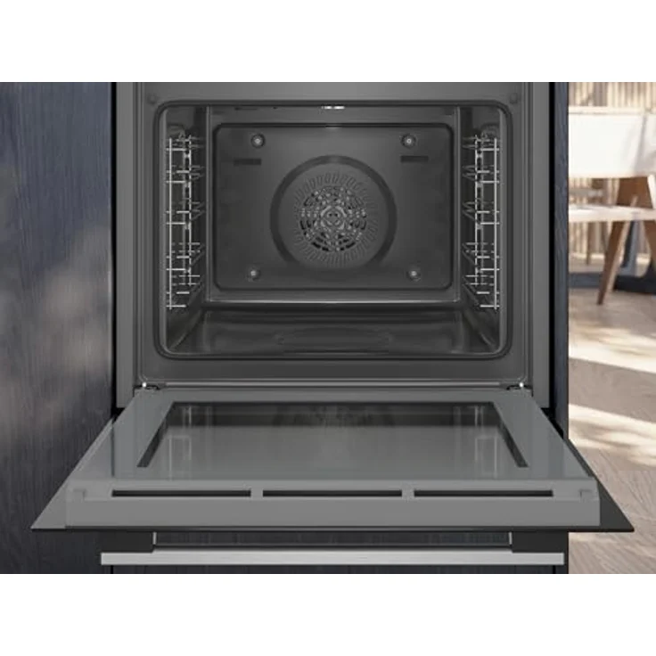 Siemens EQ212KD00Z Set Backofen HR214ABS0 + Glaskeramikkochfeld ET645BNA1E, 8 Backofenfunktionen, 3D Heißluft Plus, 60 cm Breite, Bräterzone – Bild 5