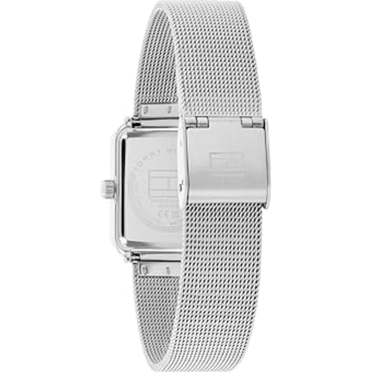 Tommy Hilfiger Zwei-Zeiger-Quarzwerk-Uhr für Damen, Lavender Zifferblatt, Edelstahl-Mesh-Gliederarmband, 3 ATM Wasserdichtigkeitsgrad - 1782790 – Bild 3