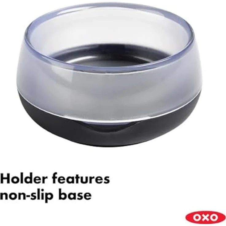 OXO Good Grips Handbürste mit Spülmittelspender in Aufbewahrungsschale – Bild 6