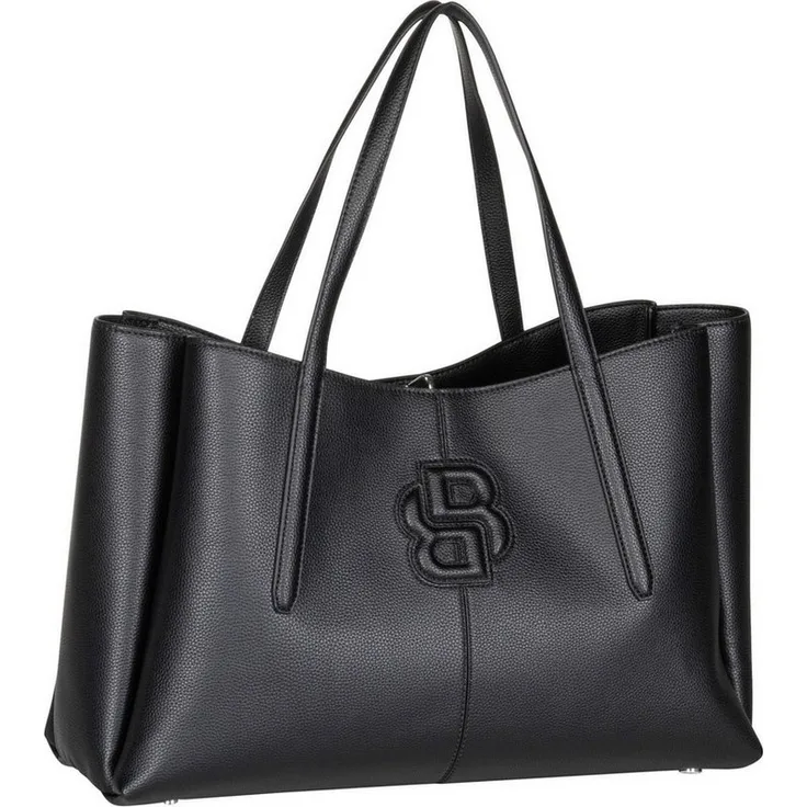 BOSS Shopper Anett, Einkaufstasche aus hochwertigem Kunstleder
