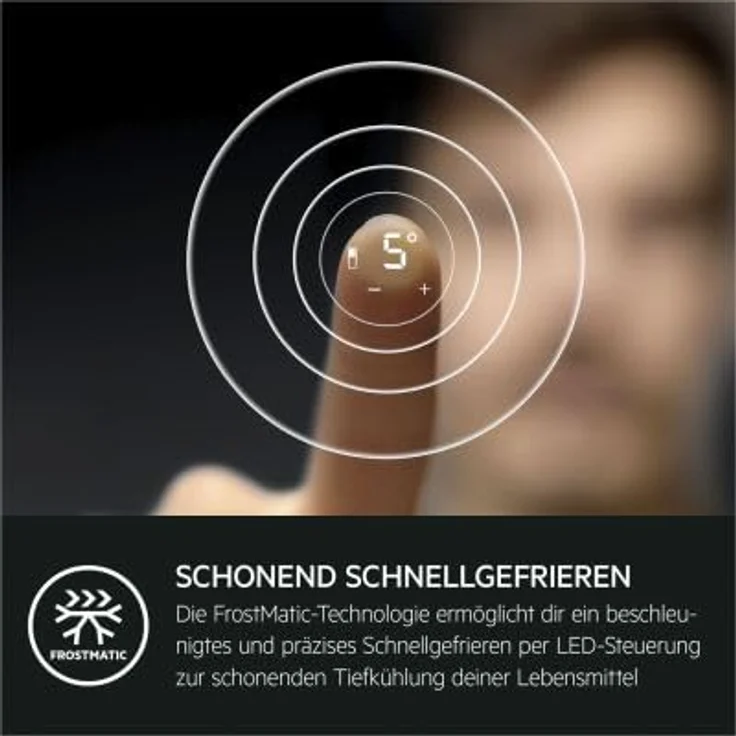 AEG TSD5S121ES, Integrierbare Kühl-/Gefrier-Kombination, 138 l Kühlvolumen, 44 l Gefriervolumen, LowFrost-Technologie, weiß – Bild 4