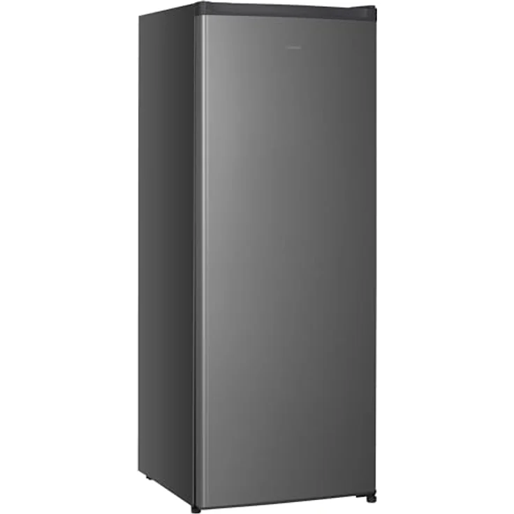 homeX CS2422E-S Kühlschrank ohne Gefrierfach, 242 Liter, freistehend, silber, 143 cm hoch, leise 37 dB, mechanische Temperaturregelung, 5 verstellbare Ablagen – Bild 8