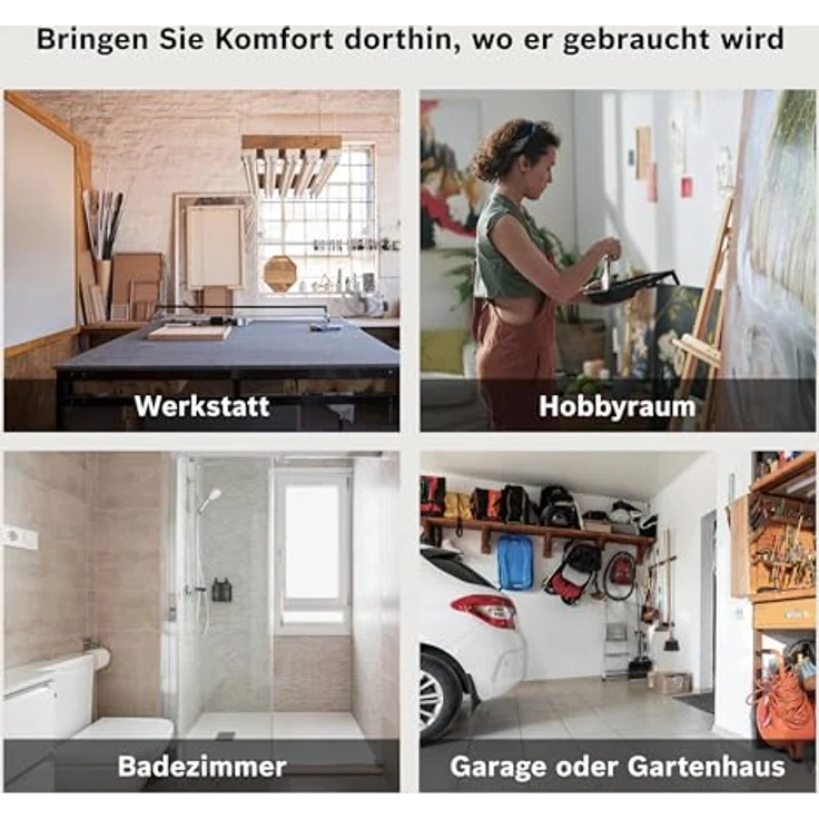 Bosch Hausgeräte Heat Convector HC 4000-5, Thermotechnik Heizkörper mit effizienten Heizfunktionen – Bild 6