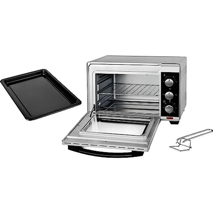 Kalorik TKG OT 2011 SR Minibackofen Kontrollleuchte Grillfunktion 19 l – Bild 2