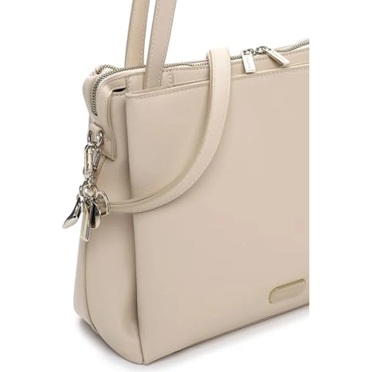 Tamaris Shopper TAS Katharina, eleganter Damen-Shopper mit strukturierter Oberfläche, schwarz – Bild 5