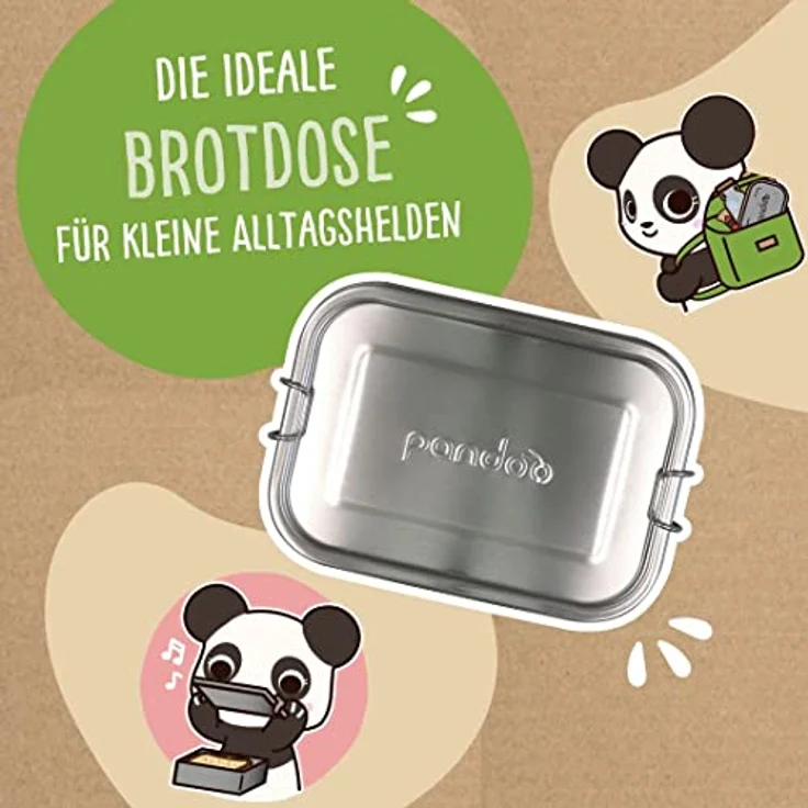 pandoo Edelstahl Lunchbox 800 ml – Bild 10