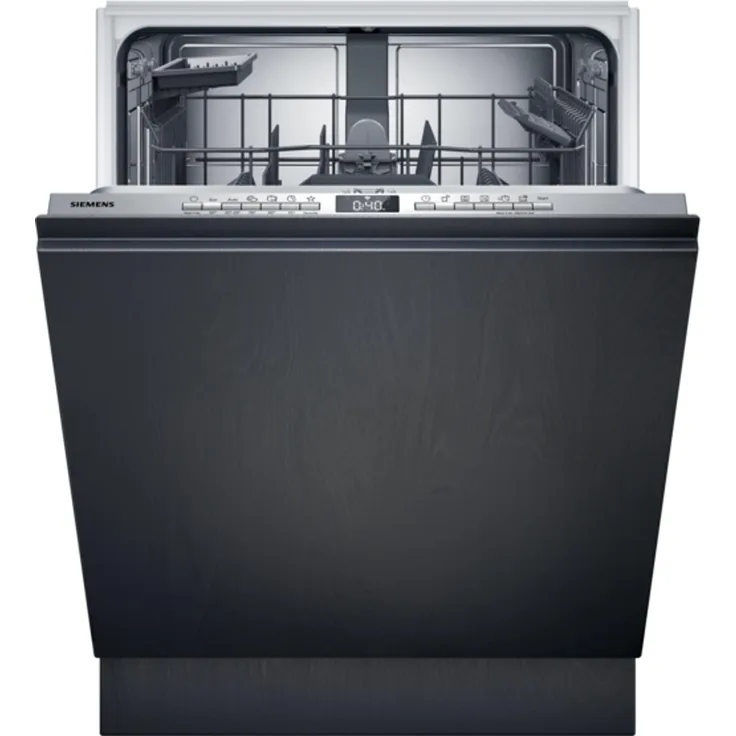 Siemens iQ300, Vollintegrierter Geschirrspüler Set 60 cm XXL SX63EX27BE, 13 Maßgedecke, energieeffizient A, varioSchublade, Home Connect, 42 dB