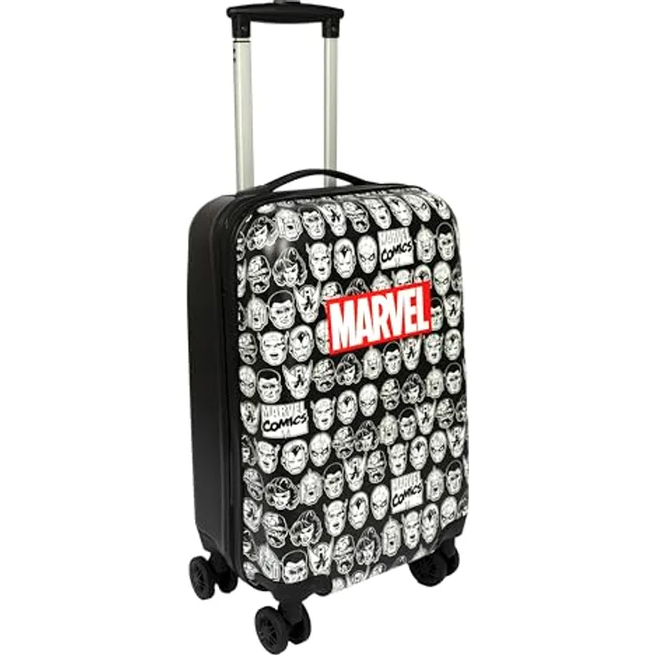 UNDERCOVER Kinderkoffer Marvel, 59 cm, 4 Rollen, mit TSA-Zahlenschloss, 36 Liter Volumen
