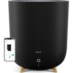 Duux Neo Ultrashall Luftbefeuchter Leise 5L - Smart Air Humidifier - Raumbefeuchter für Schlafzimmer, Kinderzimmer und Pflanzen - Schwarz