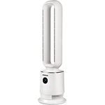 G3 Ferrari G50051 Wind Master, Flügel-loser Ventilator mit 50 W, elektronischer Steuerung, Fernbedienung, 3 Geschwindigkeitsstufen, 12-Stunden-Timer, Weiß