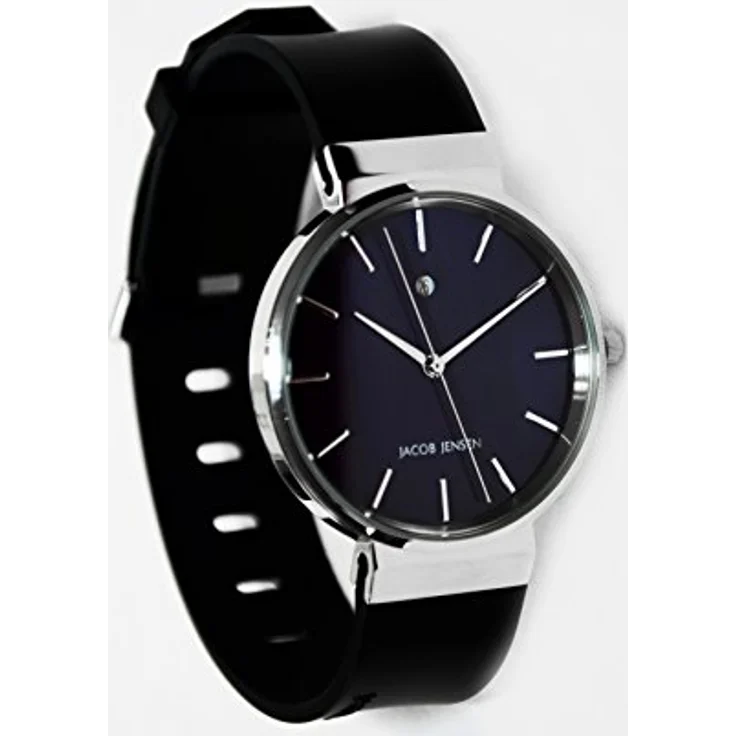 Jacob Jensen Unisex-Armbanduhr Analog Quarz Kautschuk JACOB JENSEN NEW SERIES NO. 739, Zeitmesser – Bild 3