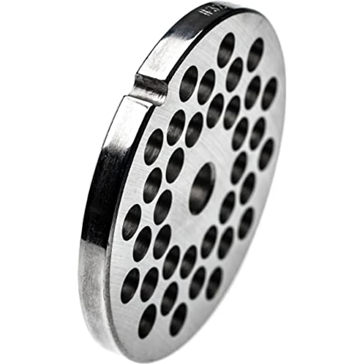 vhbw Lochscheibe Gr. 32 für KBS Fleischwolf, Edelstahl mit 10mm Lochdurchmesser und 13,4mm Bohrung, 36 Löcher, spülmaschinenfest – Bild 3