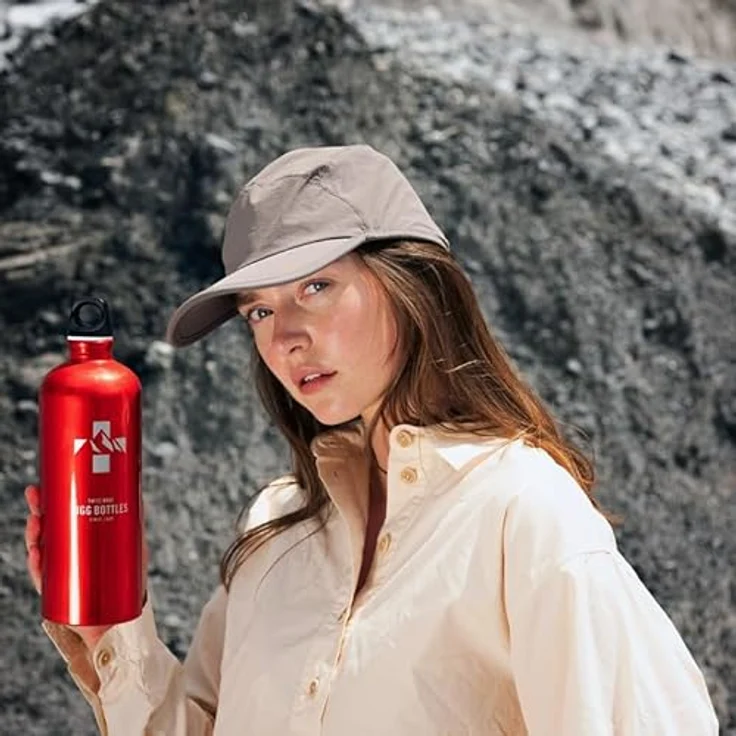 Sigg Unisex – Erwachsene Mountain Red Wasserflaschen, Rot, 0.6 – Bild 6