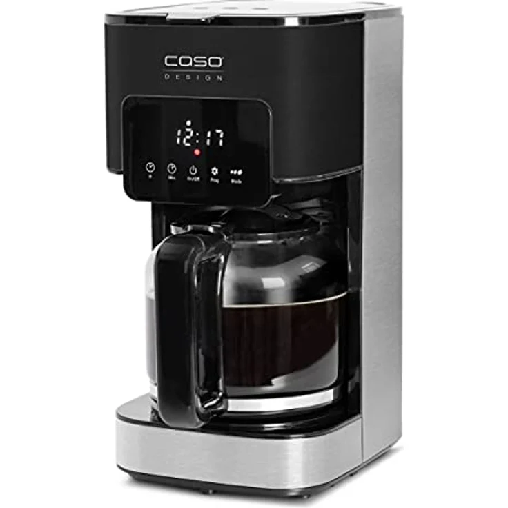 Caso 1846 Coffee Taste & Style Design Kaffeemaschine, Schwarz, Edelstahl – Bild 6