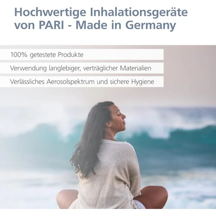 PARI Baby Maske Gr.1 mit Baby Winkel zur Verwendung mit einem Inhaliergerät mit Vernebler - Inhalationsmaske für Babys – Vernebler Maske für Ihr Inhalationsgerät – PARI BOY Zubehör – Bild 5
