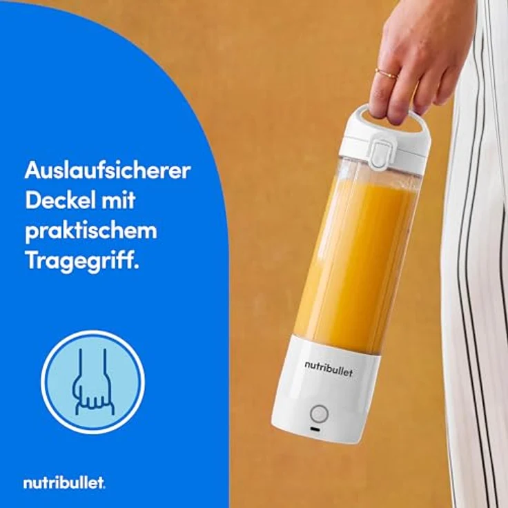 NutriBullet NBP003W, Standmixer, Weiss – Bild 4