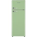 SCHOEPF Kühl-Gefrierkombination RKG218DSG, Retro Design, Mintgrün, 211 Liter, Energieeffizienzklasse D