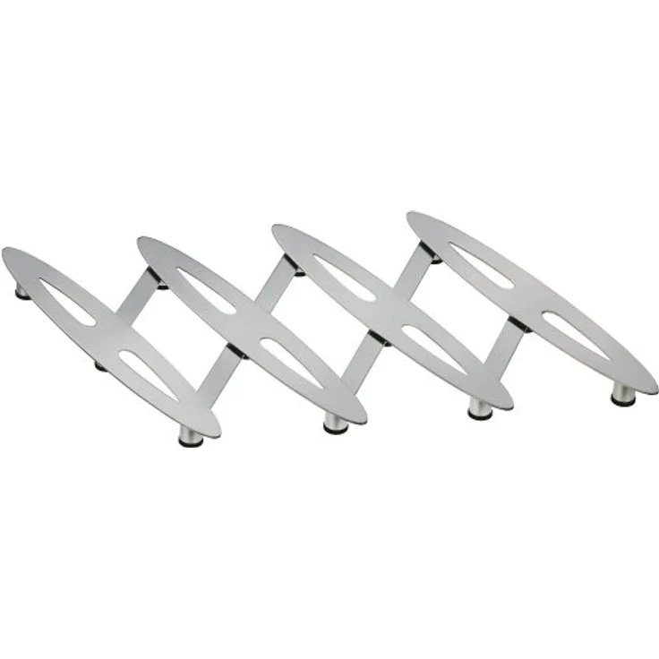 WMF Hot-Pot Topfuntersetzer, ausziehbar 22 x 14 cm, Cromargan Edelstahl mattiert, Untersetzer für Töpfe, Pfannen, heiße Auflaufformen – Bild 4