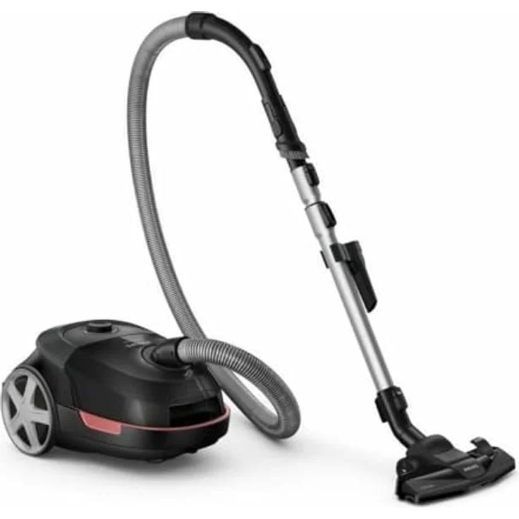 Philips XD5123/10, Bodenstaubsauger mit 900 W und 4 L Staubbeutelvolumen, Schwarz – Bild 4