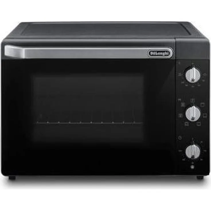 De'Longhi EO 40123.S, 40 L Kleinbackofen mit 2000 W Heißlufttechnologie, schwarz