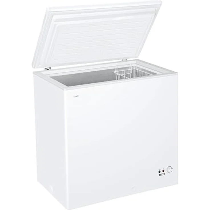 Candy CCHH 200E, horizontaler Gefrierschrank mit 196 l Lagerkapazität, statische Technologie, externe elektronische Steuerung, Temperaturanzeige, Alarm, 39 dB, Weiß – Bild 4