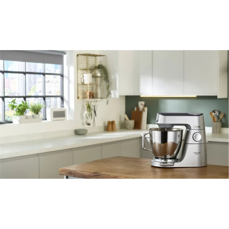 Kenwood KVL85.594SI Titanium Chef Baker XL Küchenmaschine, 1200W, 7L,5L Schüssel, silber, Serie: Titanium Chef Baker XL – Bild 4