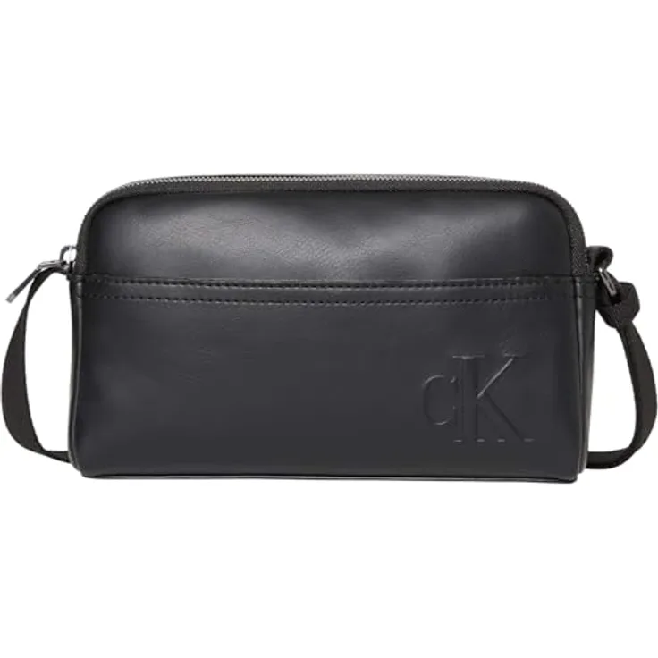 Calvin Klein CK Umhängetasche, 22 cm schwarz, aus 100% Polyurethan