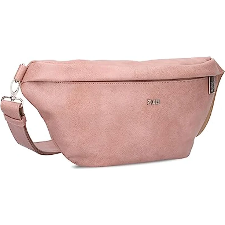 Zwei Mademoiselle.M Umhängetasche 40 cm, rosa, 100% Polyurethan, 40 cm x 9 cm x 17 cm – Bild 1
