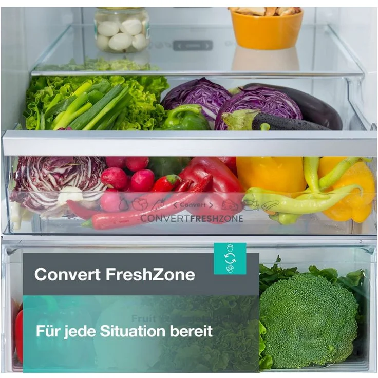 Gorenje N 619 EAW4 Kühl-Gefrierkombination, freistehend, weiß, NoFrost, LED, Schnellgefrieren, Breite 59.5 cm, Energieklasse E – Bild 7