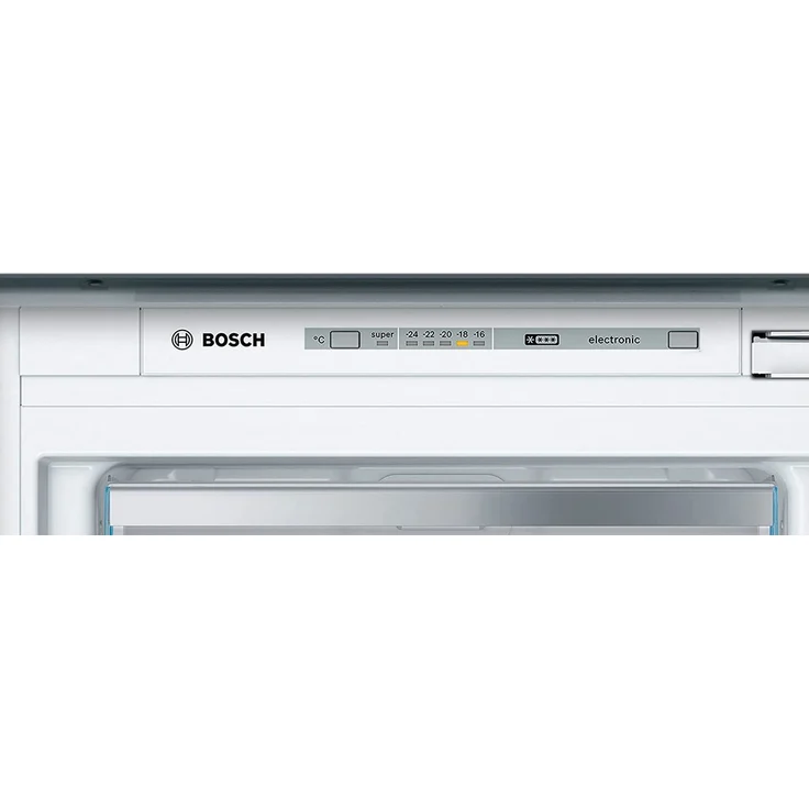 Bosch GIV11AFE0 Gefrierschrank, Einbau, weiß, LowFrost, Supergefrieren, Breite 55.8 cm, Energieklasse E – Bild 3