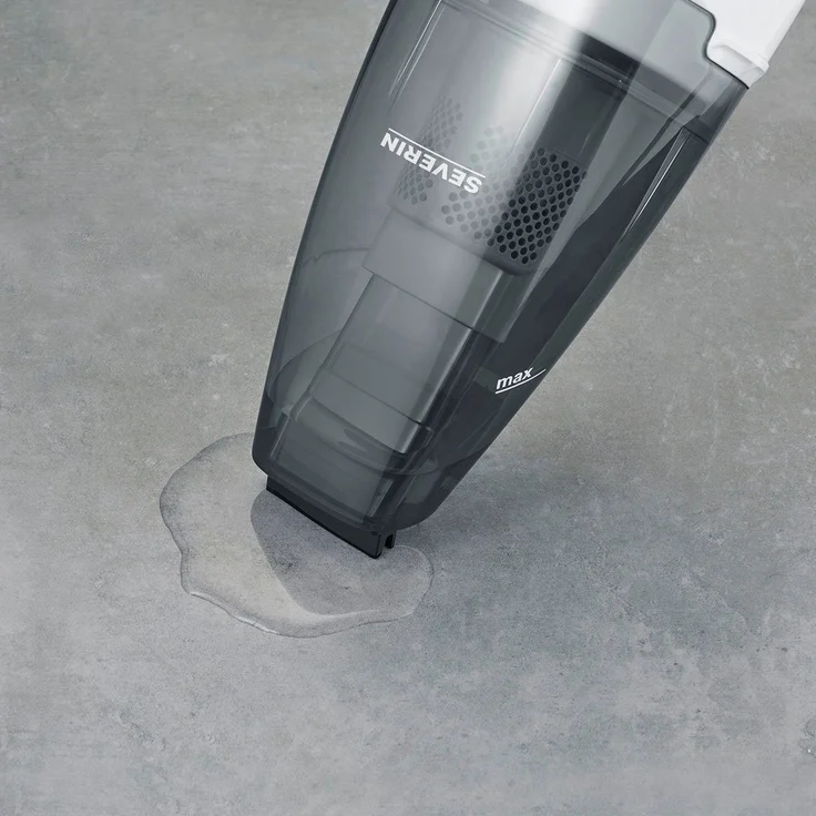 Severin HV 7146 S'Power Kleinstaubsauger, 30 min Akkubetrieb im Eco-Mode, Turbobürste mit 2.500 Umdrehungen pro min – Bild 8