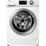 Haier HW70-BP14636N, Frontlader-Waschmaschine, A, Fassungsvermögen 7 kg, Standgerät, Breite 59,6 cm, Inverter-Motor, Startzeitvorwahl, Mengenautomatik, Beladungserkennung