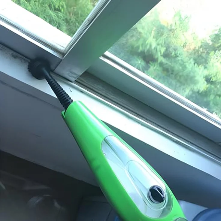 Retoo Dampfmopp 1300W Dampfreiniger mit Teleskopstange Dampfreiniger Steam Mop 400 ml Wasserkapazität Inkl 1 waschbaren Mop Pads & 10 austauschbare Spitzen – Bild 3