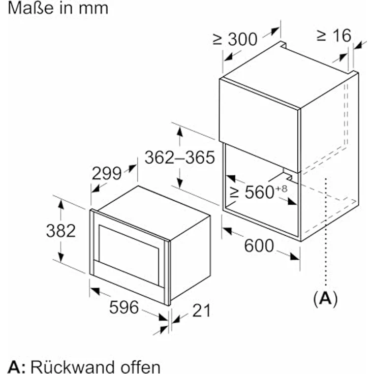 NEFF NL4GR31N1 Einbau-Mikrowelle N70, Integrierbare Mikrowelle mit Grill 40 x 60cm, Full Touch TFT-Display, Automatikprogramme, Easy Clean, LED-Innenbeleuchtung, Edelstahl – Bild 4