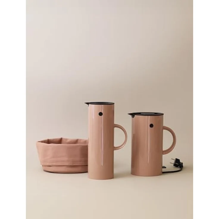 Stelton Wasserkocher EM77, elektrisch, 1,5 Liter, schnellkochend, entnehmbarer Kalkfilter, Sicherheitsschalter, Farbe Heather, EU-Stecker – Bild 3