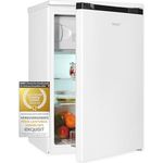 Exquisit Kühlschrank KS516-4-051C weiss | Nutzinhalt: 107 L | 4-Sterne-Gefrieren | Mit Gefrierfach | LED-Beleuchtung