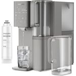 Philips Wasser-Umkehrosmose-Wasserstation ADD6921DG/10, entfernt bis zu 110 Substanzen, sofortige Erwärmung und Kühlung, 6-Liter-Wassertank, inkl. 2 Kannen