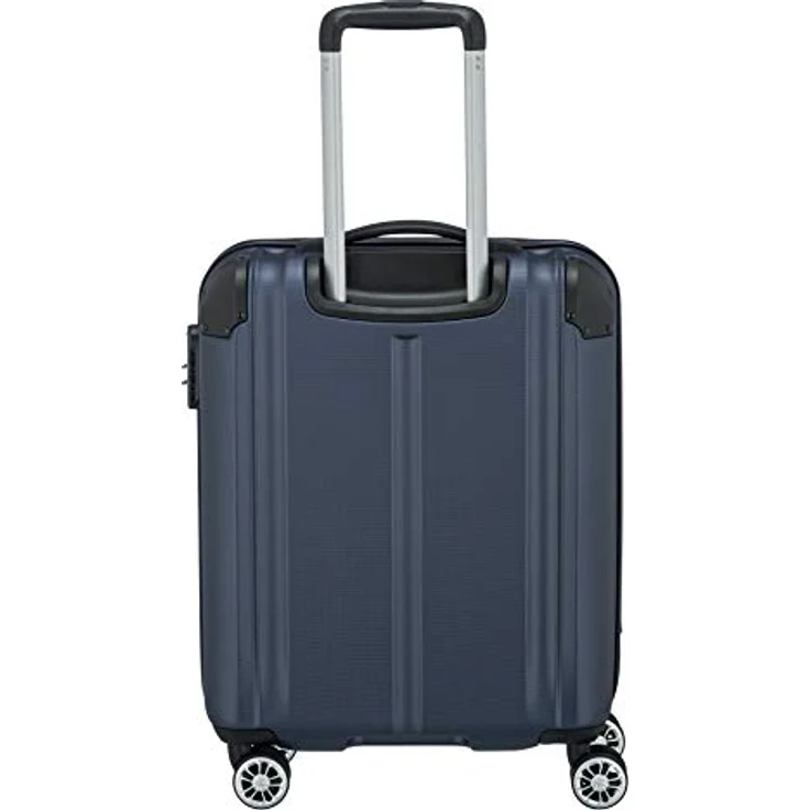 travelite 4-Rad Handgepäck Koffer erfüllt IATA Bordgepäckmaß, Gepäck Serie CITY: Robuster Hartschalen Trolley mit kratzfester Oberfläche, 55 cm, 40 Liter – Bild 3