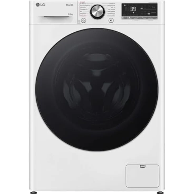 LG W4WR7096Y, Waschtrockner mit AI DirectDrive®, Inverter DirectDrive® und Steam Funktion, Weiss – Bild 1
